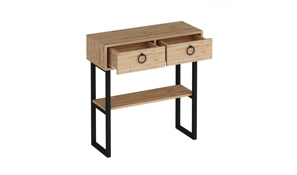 Consola, Valeri, Pinul Atlantic, 90 x 90 x 35 cm