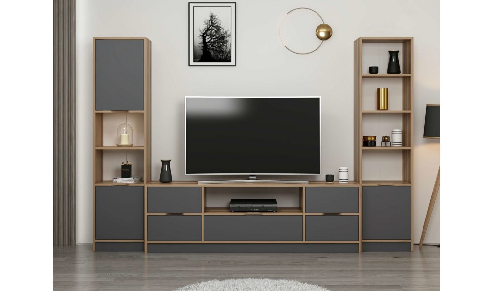 Comoda TV, Elina - 8606, 180 x 57 x 35 cm