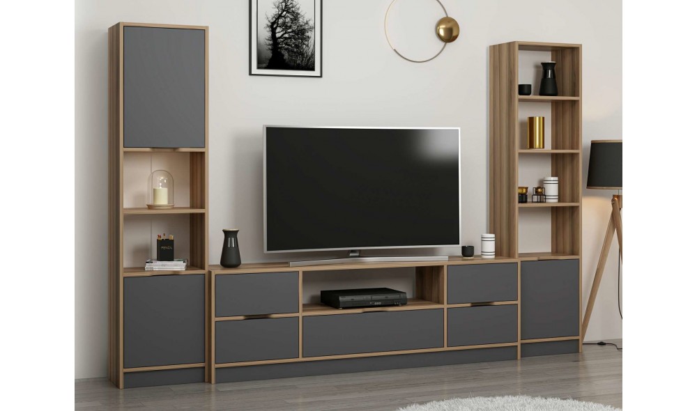 Comoda TV, Elina - 8606, 180 x 57 x 35 cm