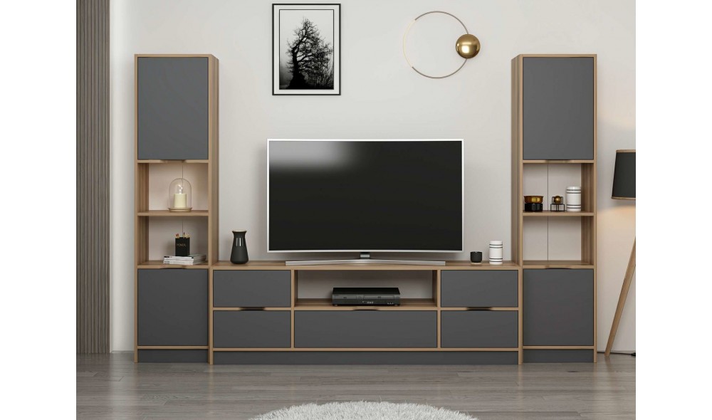 Comoda TV, Elina - 8608, 180 x 57 x 35 cm