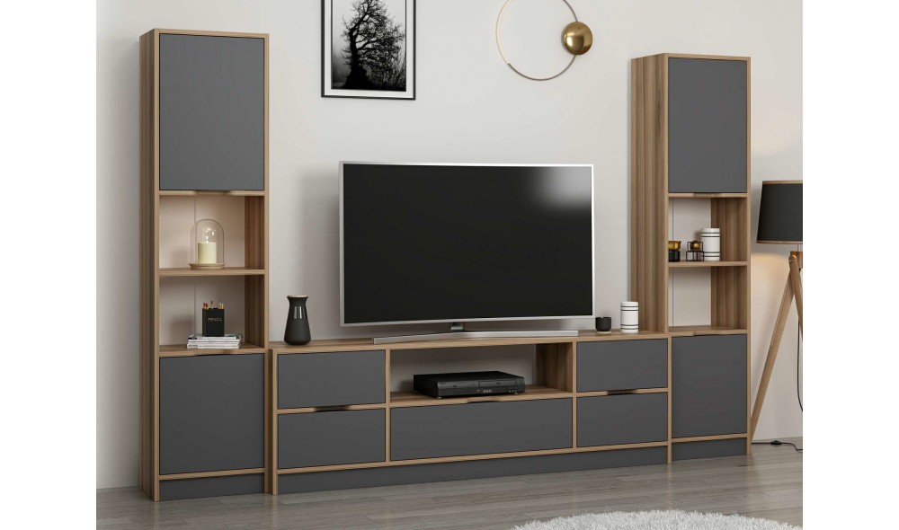 Comoda TV, Elina - 8608, 180 x 57 x 35 cm