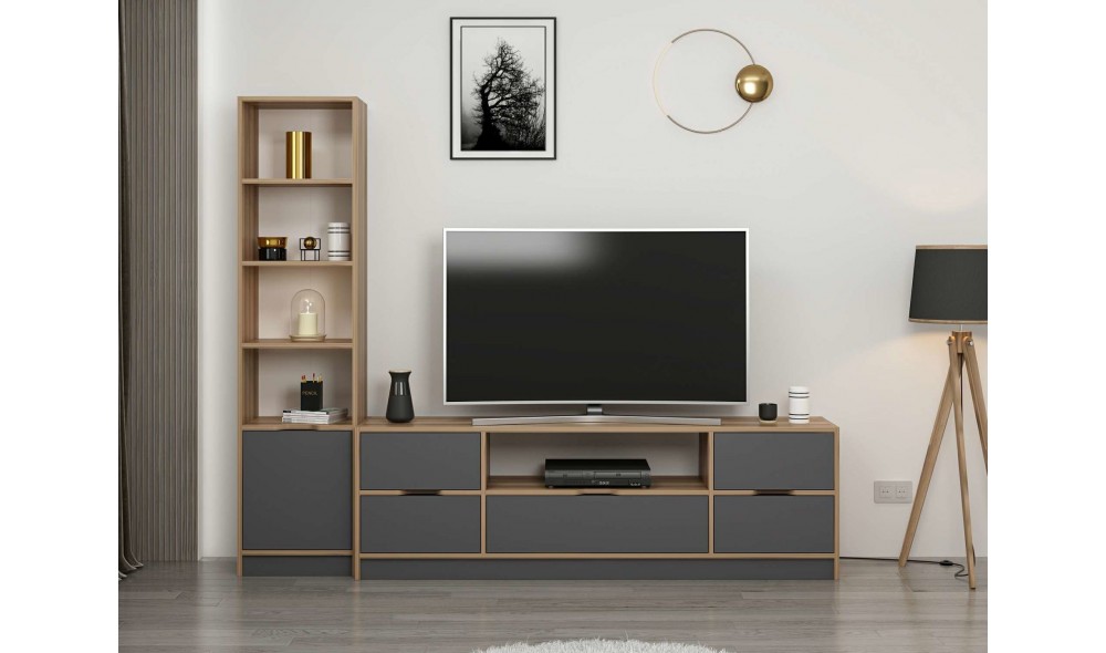 Comoda TV, Elina - 8609, 180 x 57 x 35 cm