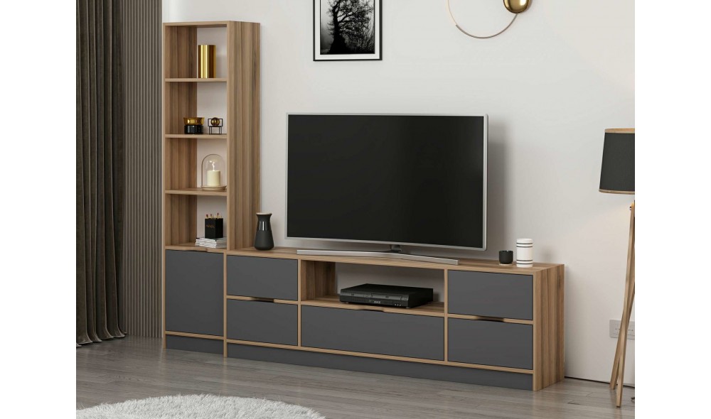 Comoda TV, Elina - 8609, 180 x 57 x 35 cm