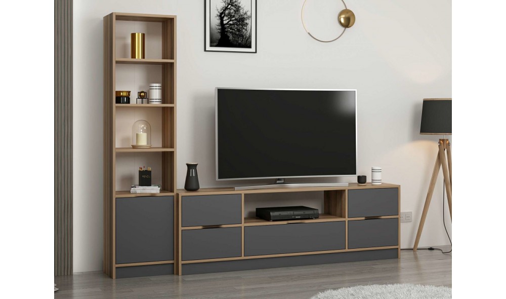 Comoda TV, Elina - 8609, 180 x 57 x 35 cm