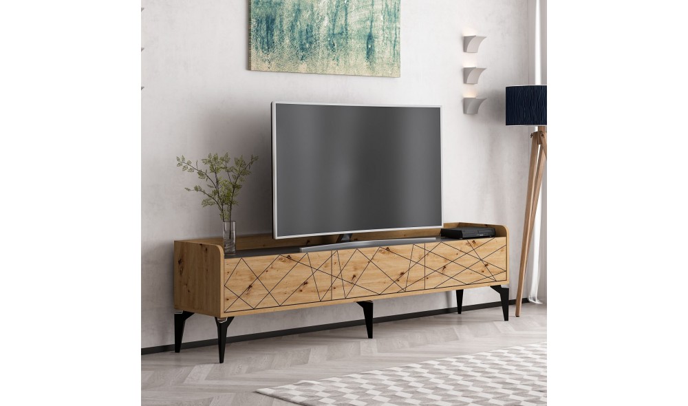 Comoda TV, Raya - 8135, 180 x 49 x 35 cm