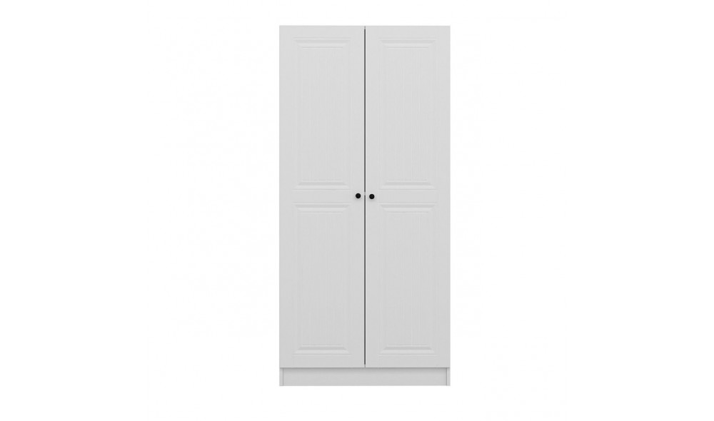 Dulap pentru haine, Kale Membran White - 210, 90 x 210 x 52 cm