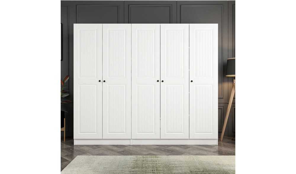 Dulap pentru haine, Kale - 4009, 225 x 190 x 52 cm Dulap pentru haine, Kale - 4009, 225 x 190 x 52 cm