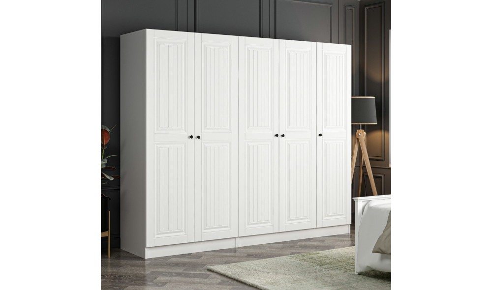 Dulap pentru haine, Kale - 4009, 225 x 190 x 52 cm Dulap pentru haine, Kale - 4009, 225 x 190 x 52 cm