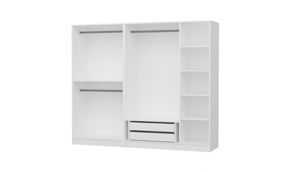 Dulap pentru haine, Kale - 4009, 225 x 190 x 52 cm Dulap pentru haine, Kale - 4009, 225 x 190 x 52 cm