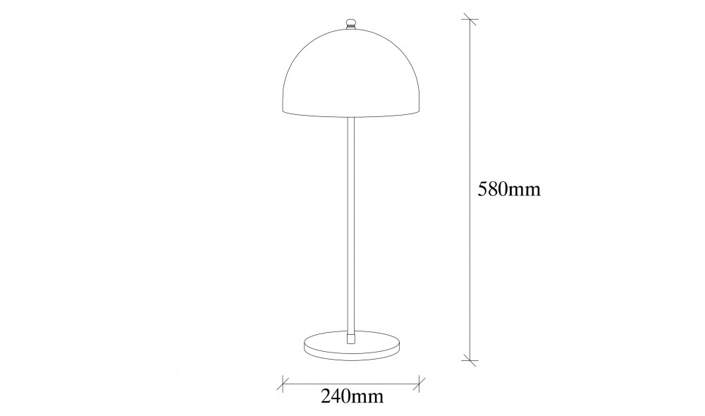 Veioza Can-NT-135 24 x 58 x 24 cm