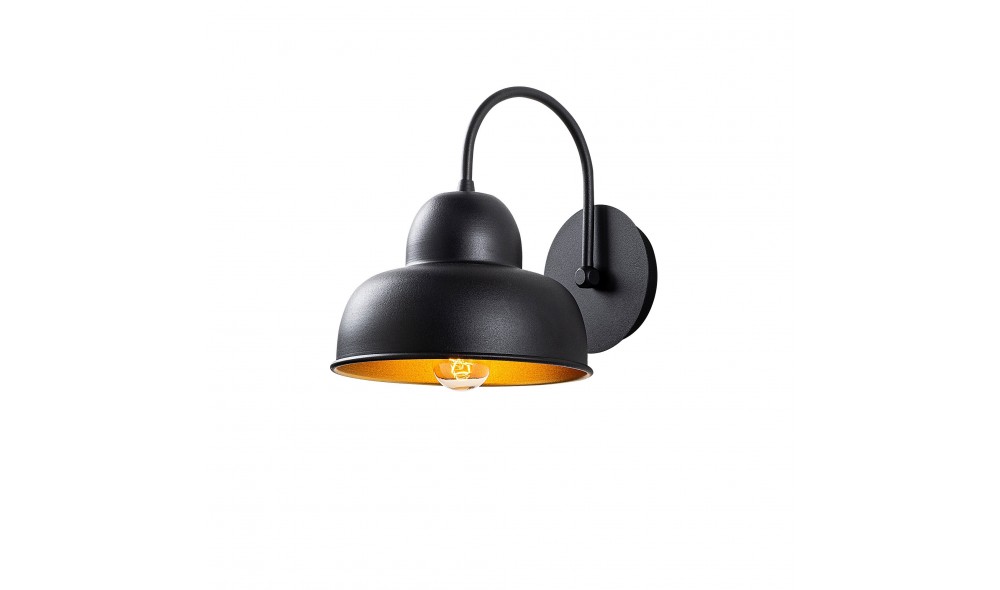 Lampa de perete Berceste - 180NEGRU-A 27 x 24 x 20 cm