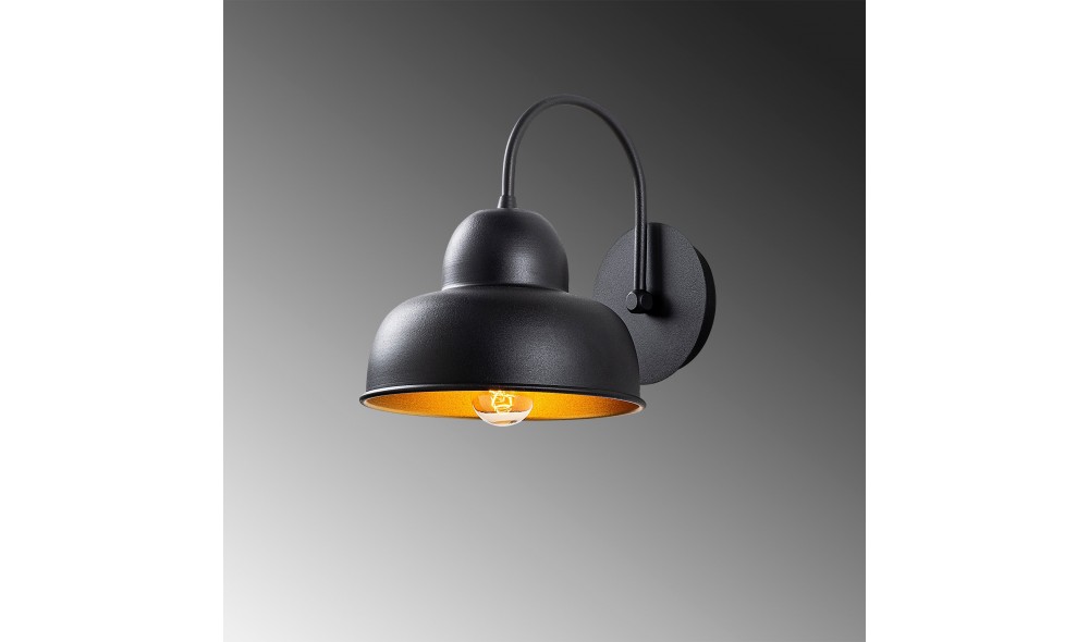 Lampa de perete Berceste - 180NEGRU-A 27 x 24 x 20 cm