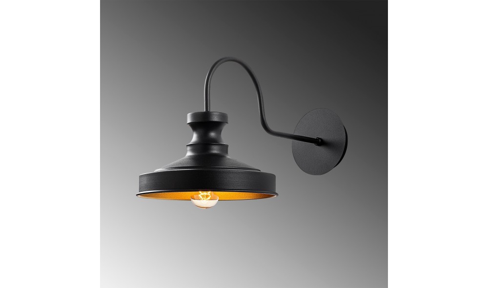 Lampa de perete Berceste - 182NEGRA-A 42 x 23 x 22 cm