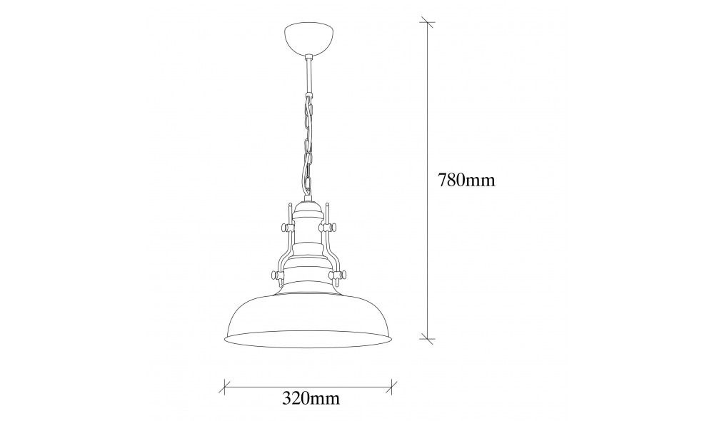 Candelabru Berceste - 200-S 32 x 78 x 32 cm