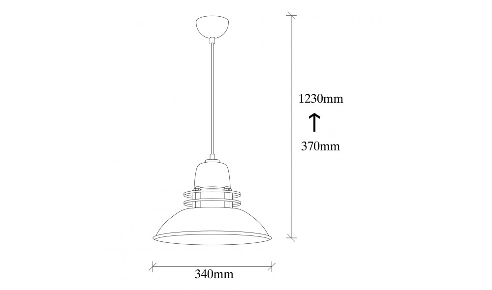 Candelabru Berceste - 226-S 34 x 123 x 34 cm