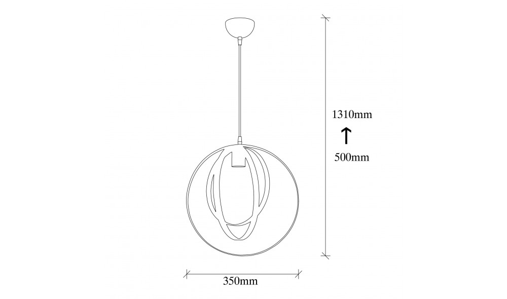 Candelabru Vaveyla - 446-S 35 x 131 x 35 cm