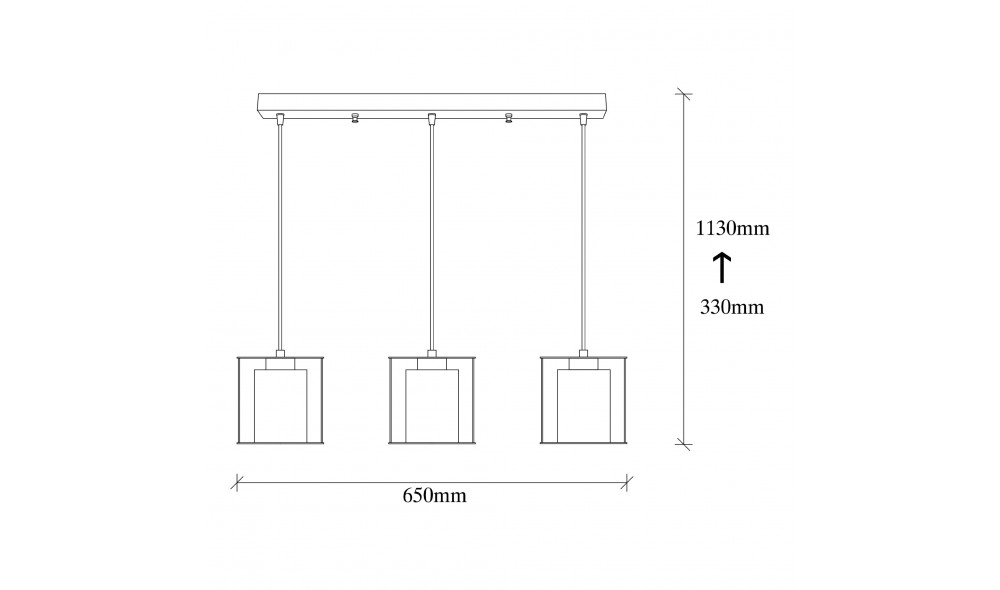 Candelabru Swank - 702-S1 65 x 113 x 65 cm