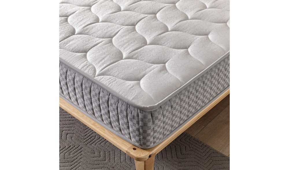 Saltea, Natural - 90x200 cm, Gri deschis