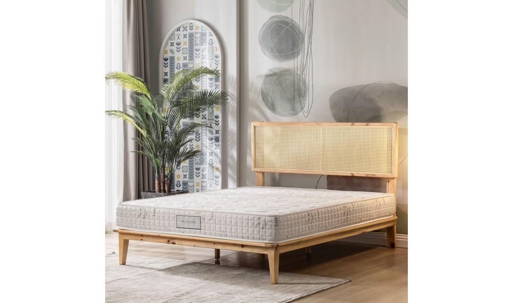 Saltea, Economic - 140x200 cm, Maro deschis