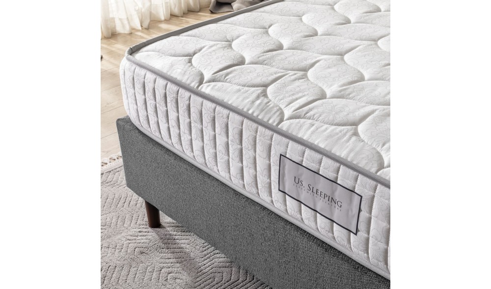 Saltea, Grey - 100x200 cm, Alb