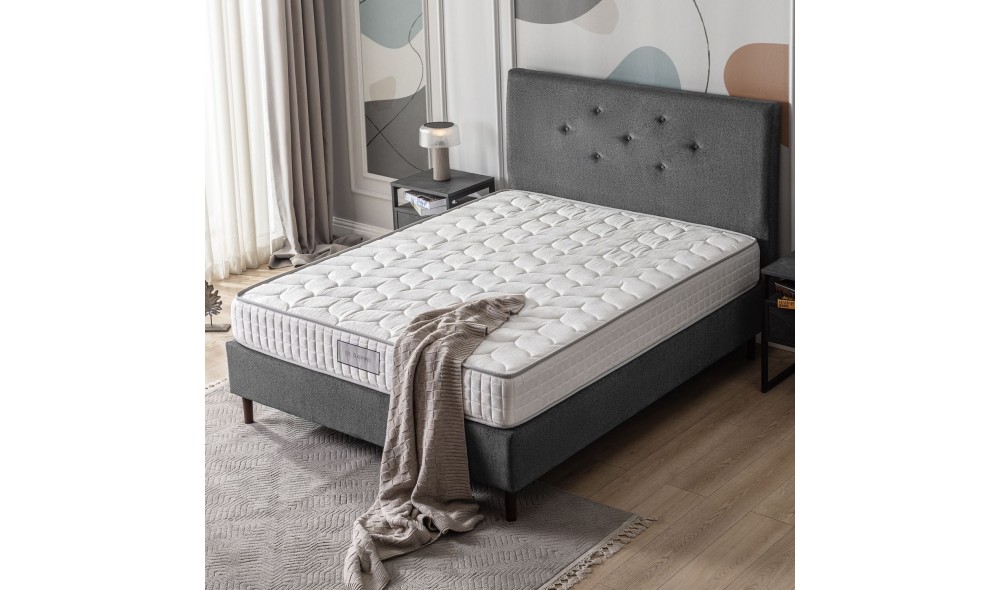 Saltea, Grey - 160x200 cm, Alb