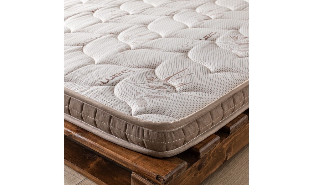 Saltea, Bamboo Ped - 120x200 cm, Maro deschis