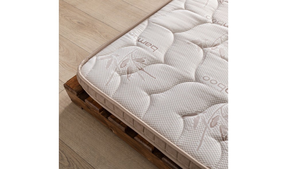 Saltea, Bamboo Ped - 140x200 cm, Maro deschis