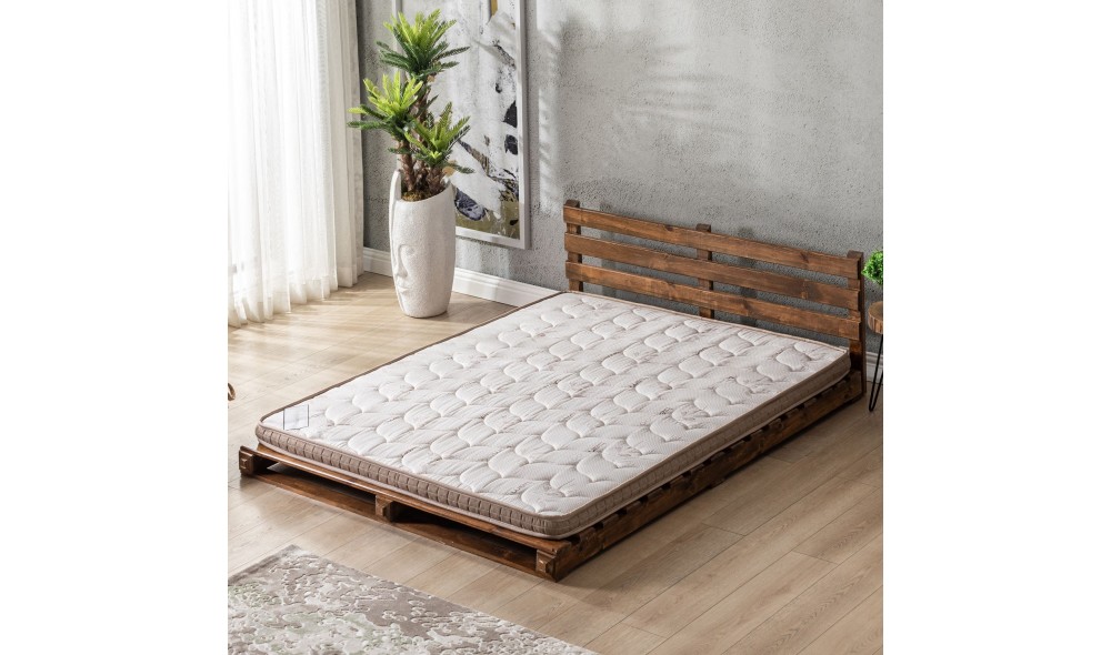 Saltea, Bamboo Ped - 150x200 cm, Maro deschis