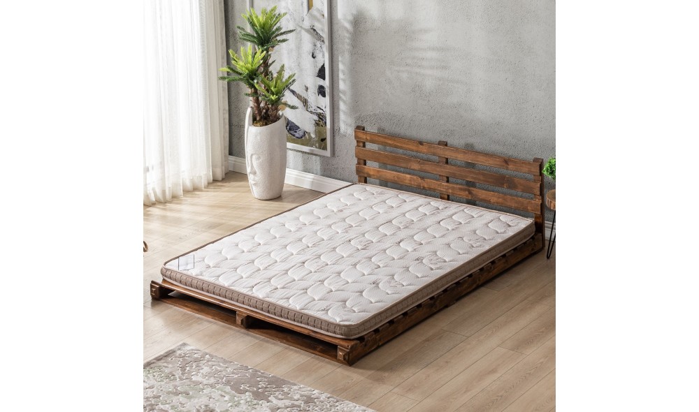 Saltea, Bamboo Ped - 180x200 cm, Maro deschis