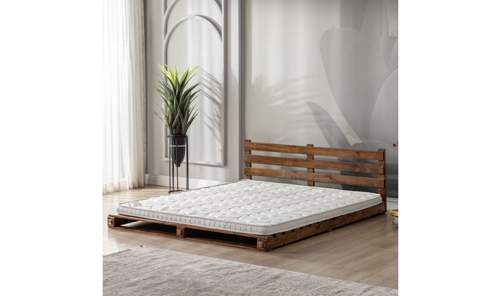 Saltea, Natural Ped - 100x200 cm, Alb