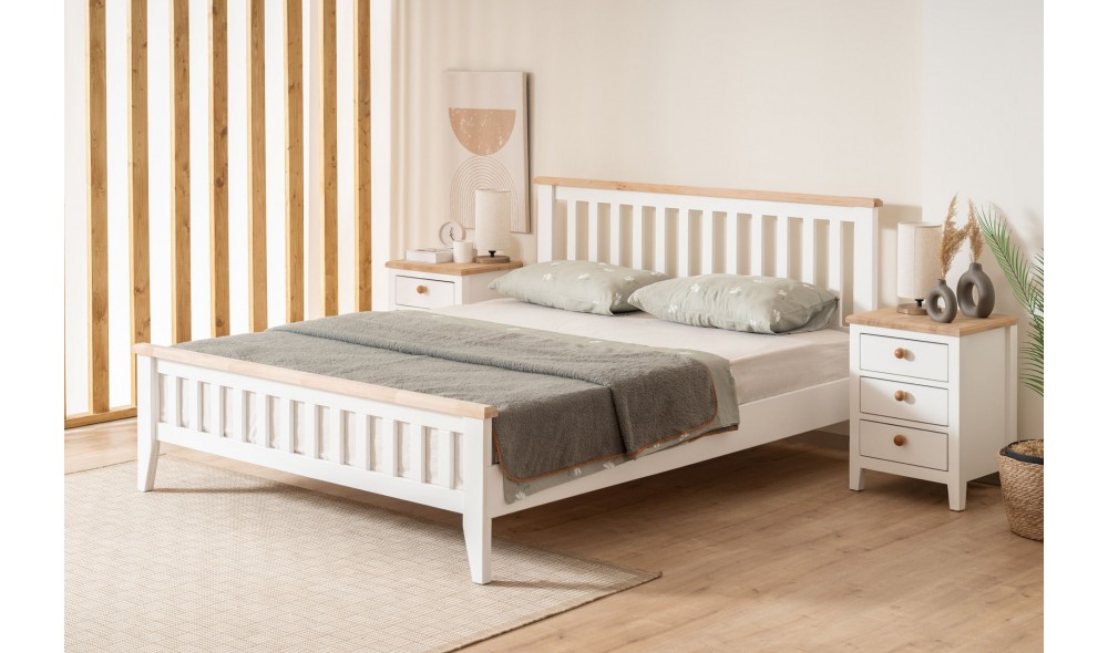 Pat dublu, Inci - 120x200 cm, AlbStejar