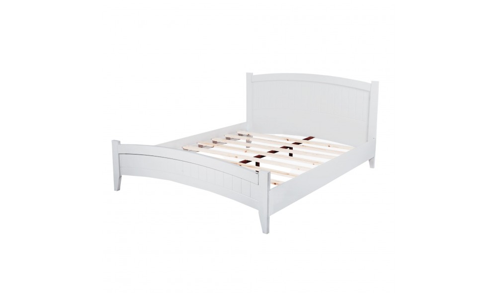 Pat dublu, Karya - 120x200 cm, Alb