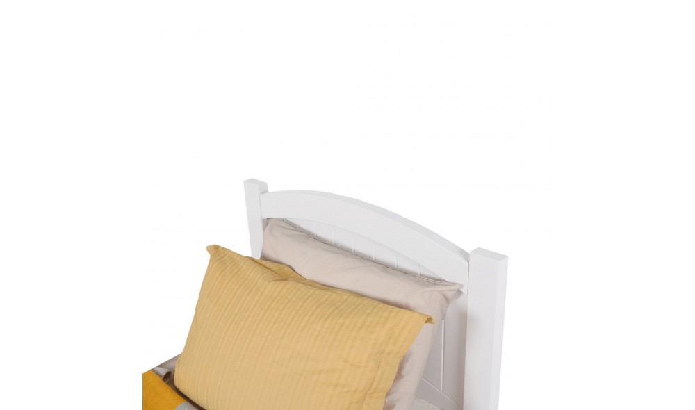 Pat dublu, Karya - 160x200 cm, Alb