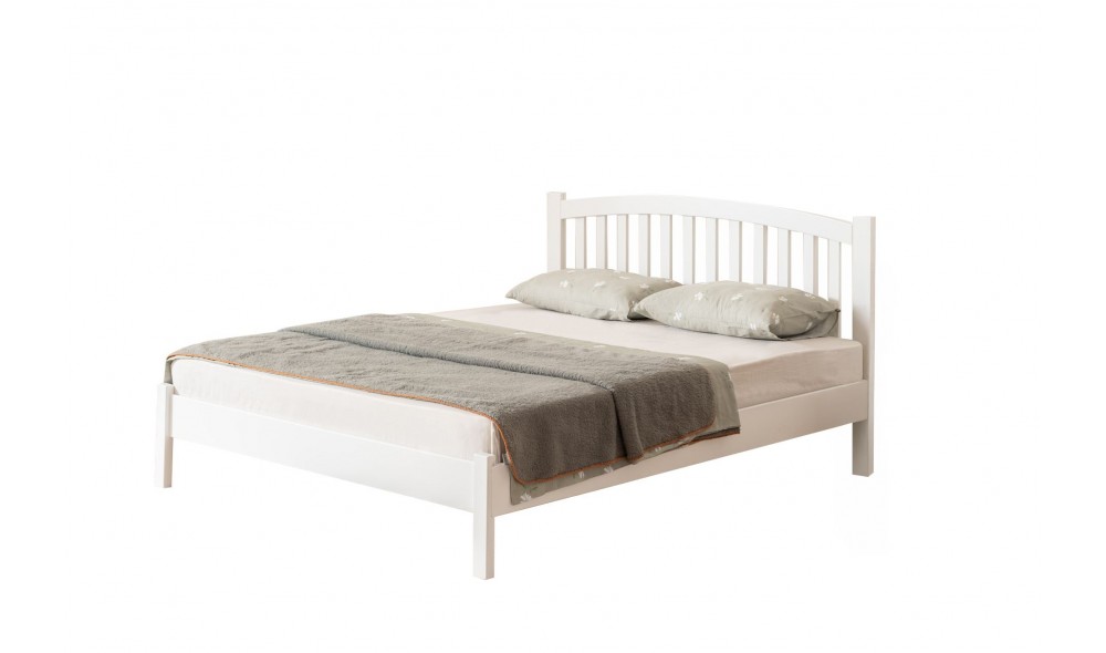 Pat dublu, Nil - 120x200 cm, Alb