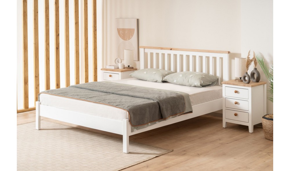 Pat de o persoana, Fidan - 90x190 cm, AlbStejar