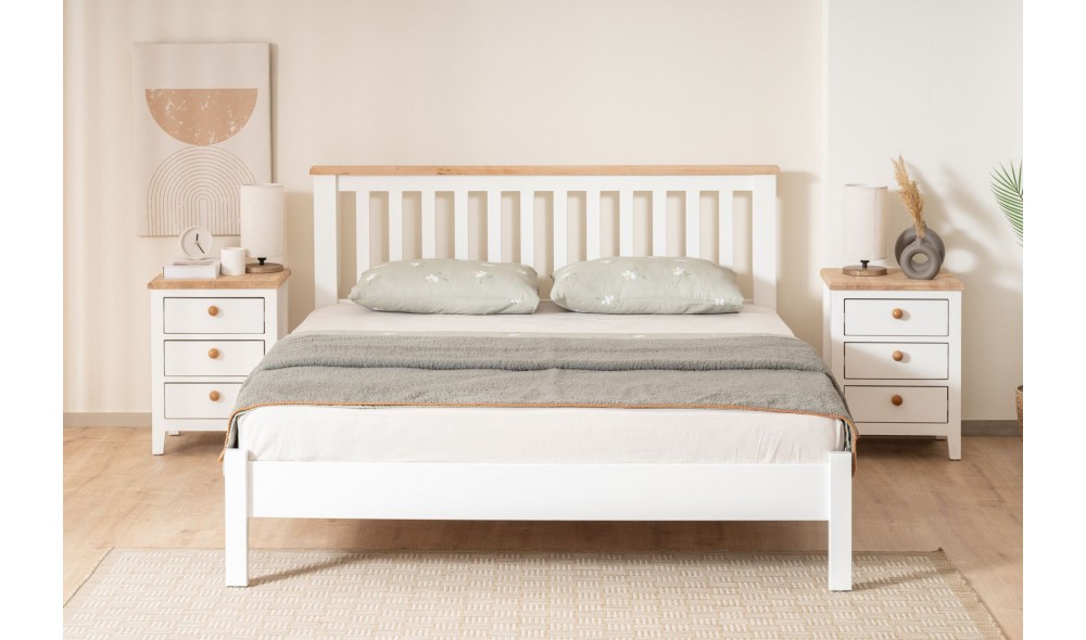 Pat de o persoana, Fidan - 90x190 cm, AlbStejar