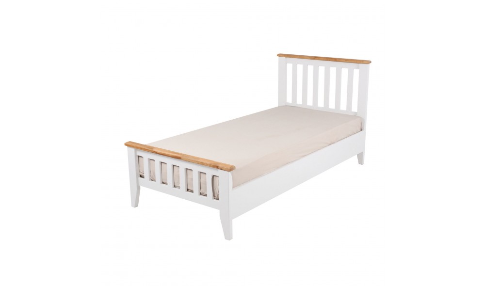 Pat de o persoana, Inci - 90x190 cm, AlbStejar