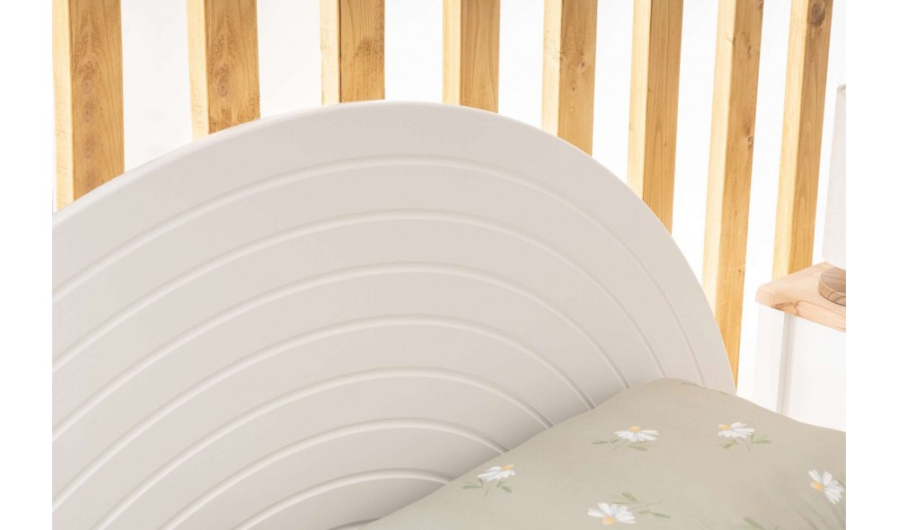 Pat dublu, Turtle - 160x200 cm, Alb