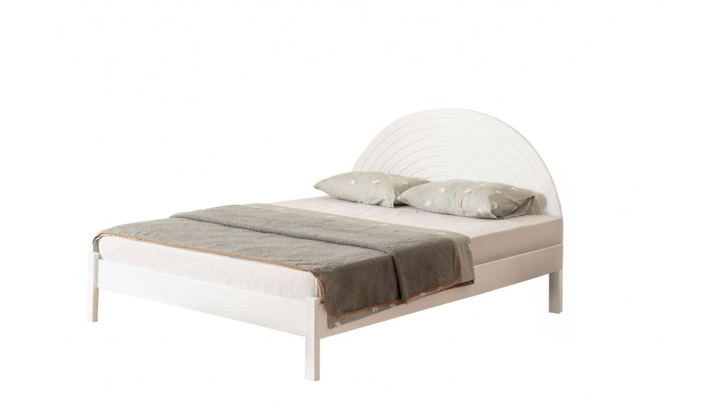 Pat dublu, Turtle - 160x200 cm, Alb