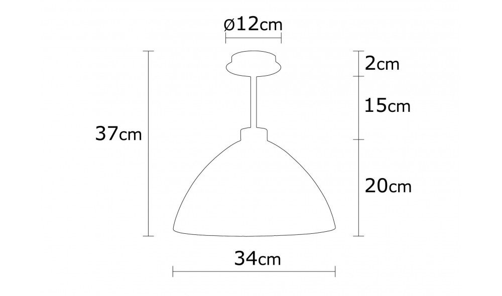 Candelabru Bergama - N-146 34 x 37 x 34 cm