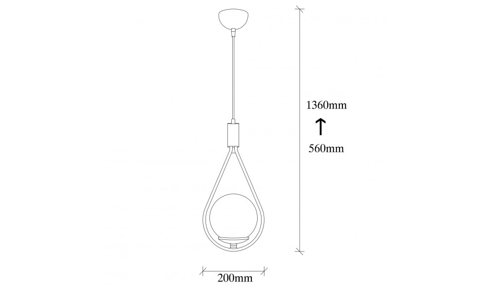 Candelabru Mudoni - MR - 937 20 x 136 x 15 cm