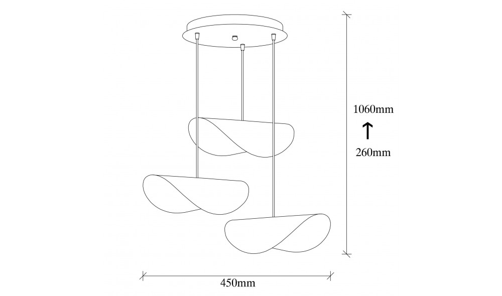 Candelabru Sivani - MR - 964 45 x 106 x 45 cm