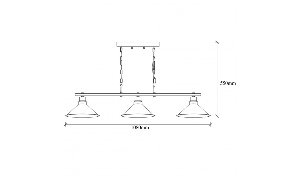 Candelabru Sivani - MR - 835 108 x 55 x 24 cm