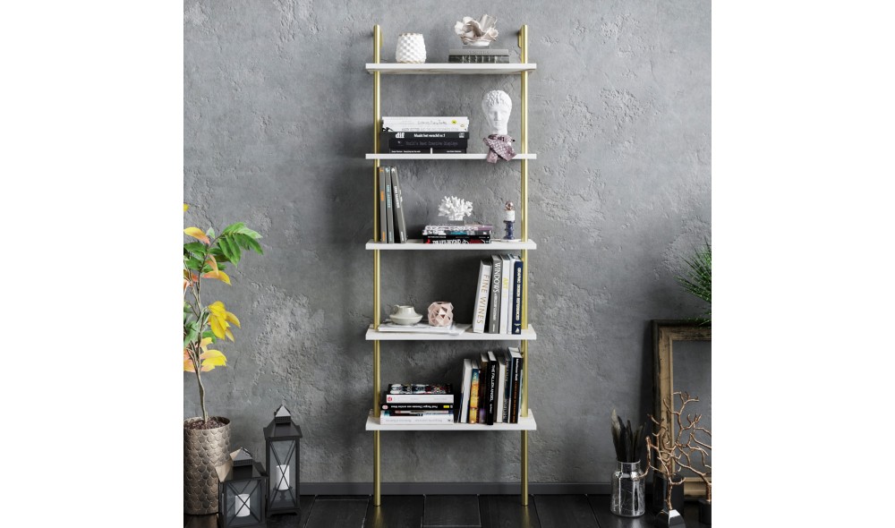 Raft pentru carti, Paula, AlbAur, 60 x 174 x 22 cm