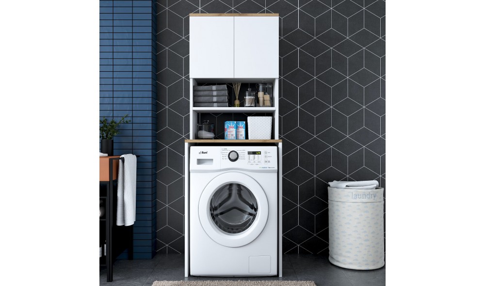 Dulap masina de spalat KD101 - 1950 - Nuc 65 x 183 x 60 cm