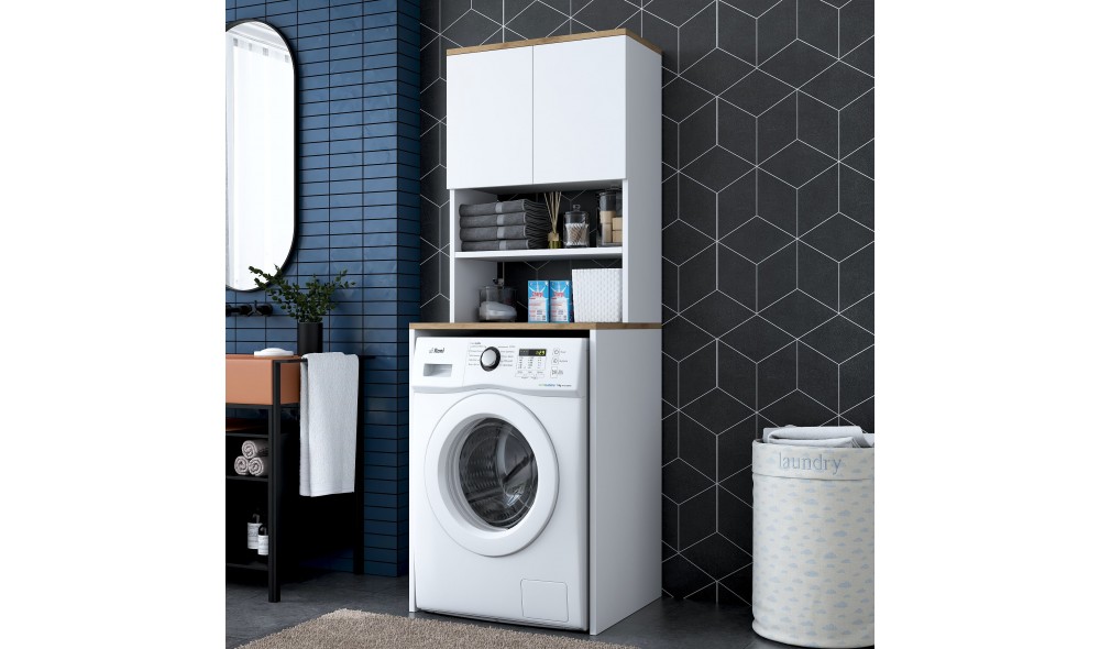 Dulap masina de spalat KD101 - 1950 - Nuc 65 x 183 x 60 cm