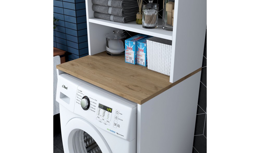 Dulap masina de spalat KD101 - 1950 - Nuc 65 x 183 x 60 cm