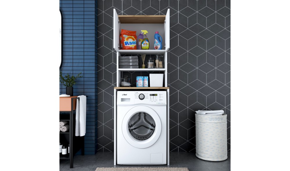 Dulap masina de spalat KD101 - 1950 - Nuc 65 x 183 x 60 cm