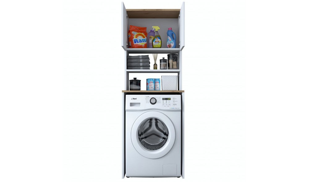 Dulap masina de spalat KD101 - 1950 - Nuc 65 x 183 x 60 cm