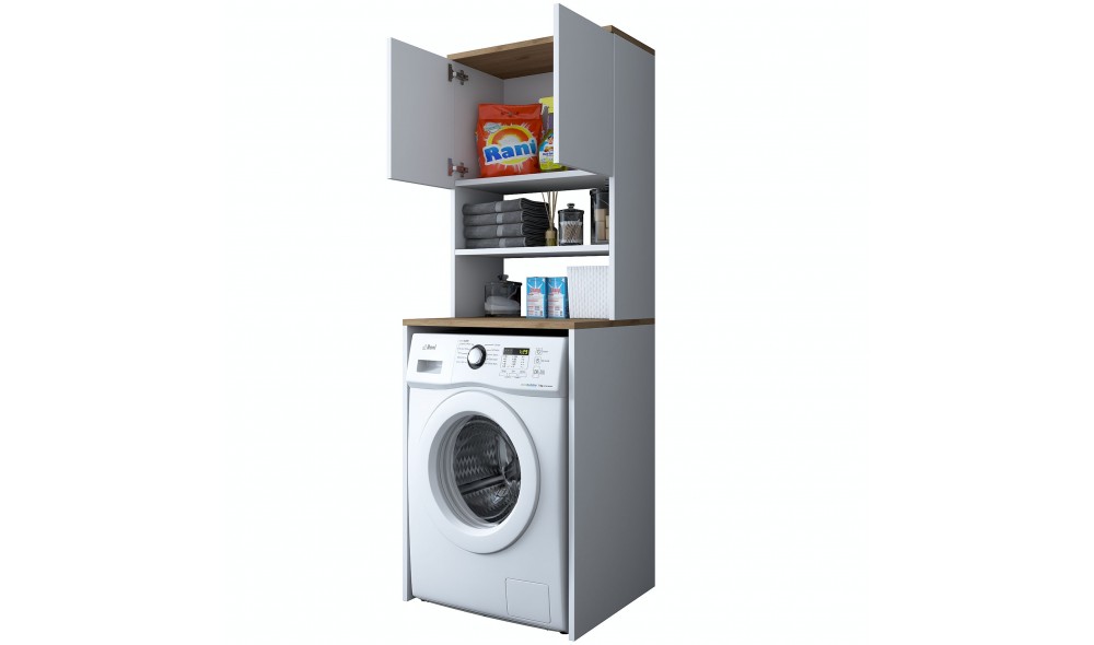 Dulap masina de spalat KD101 - 1950 - Nuc 65 x 183 x 60 cm